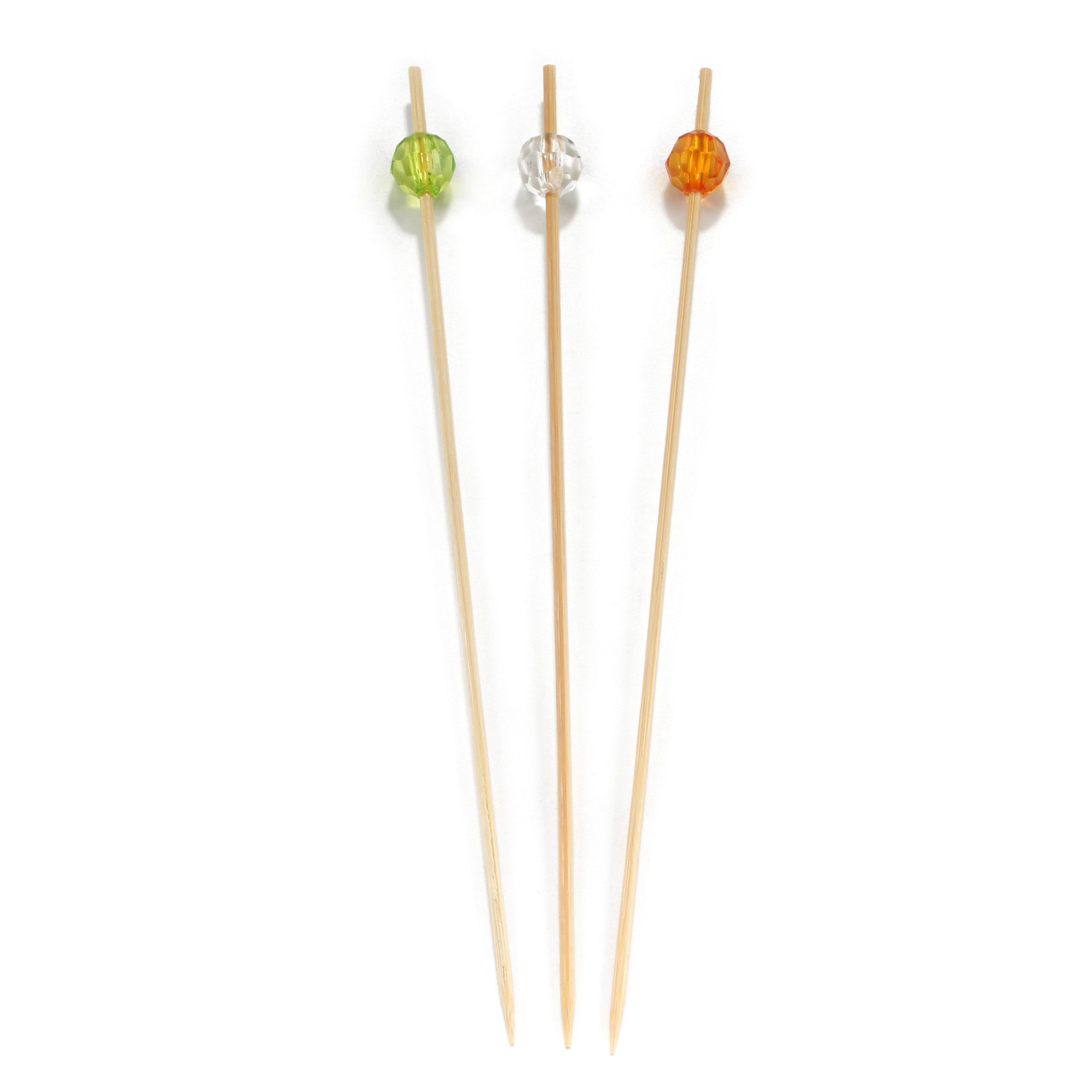acrylic diamond theme picks skewers assorted