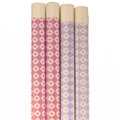 pink and purple diamond checkered  bamboo chopsticks zoom