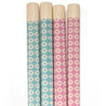 blue and pink diamond checkered bamboo chopsticks zoom