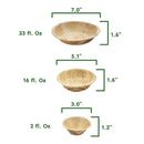 Disposable Bamboo Leaf Bowls