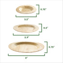 Disposable Round Bamboo Leaf Plates