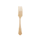 disposable wood flatware fork