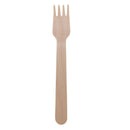disposable wood flatware fork