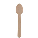 disposable wood flatware spoon
