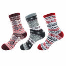 Women's Double Layer Socks: 3 Pairs