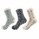 Women's Double Layer Socks: 3 Pairs