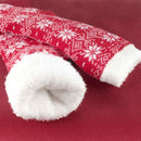 women's douple layer non-slip sock assortments fuzzy inside information