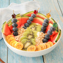 Acrylic Flower Bamboo Food Picks