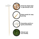 White Fish Bamboo Food Picks