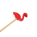 Flamingo Bamboo Food Picks