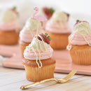 Flamingo Bamboo Food Picks