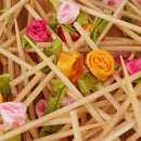 Fancy Flower Bamboo Food Picks