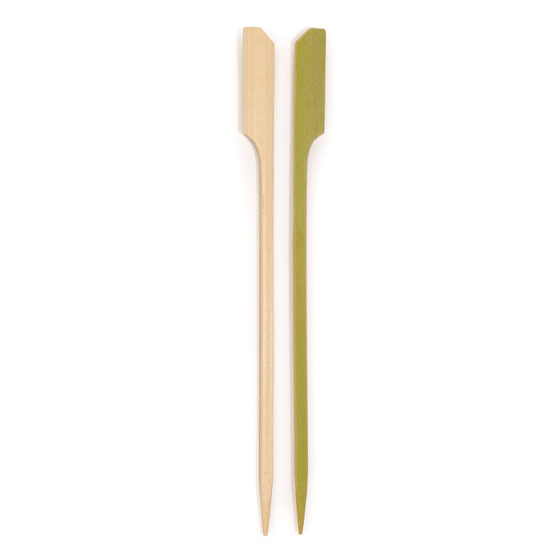 bamboo food skewer pick paddle