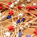 Star Bamboo Food Picks