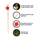 Star Bamboo Food Picks