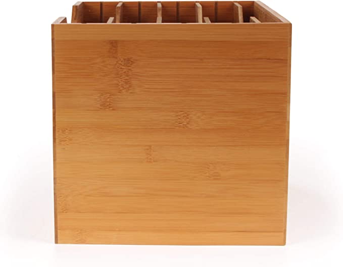 bamboo organizer side view