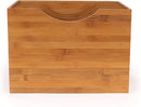 bamboo organizer front view