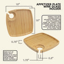 Bamboo Reusable Dinner Plates