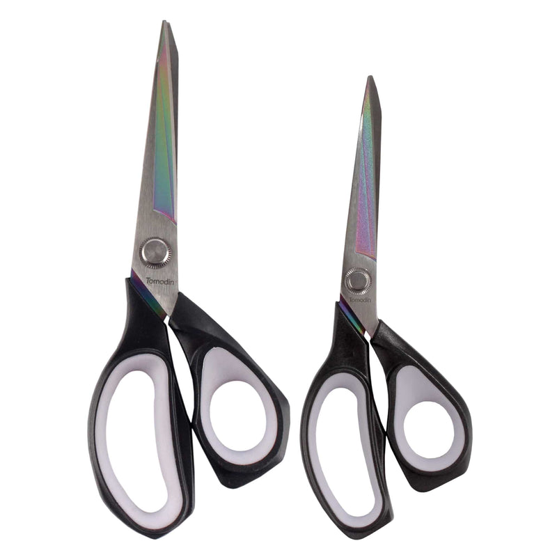 fabric scissors black grey