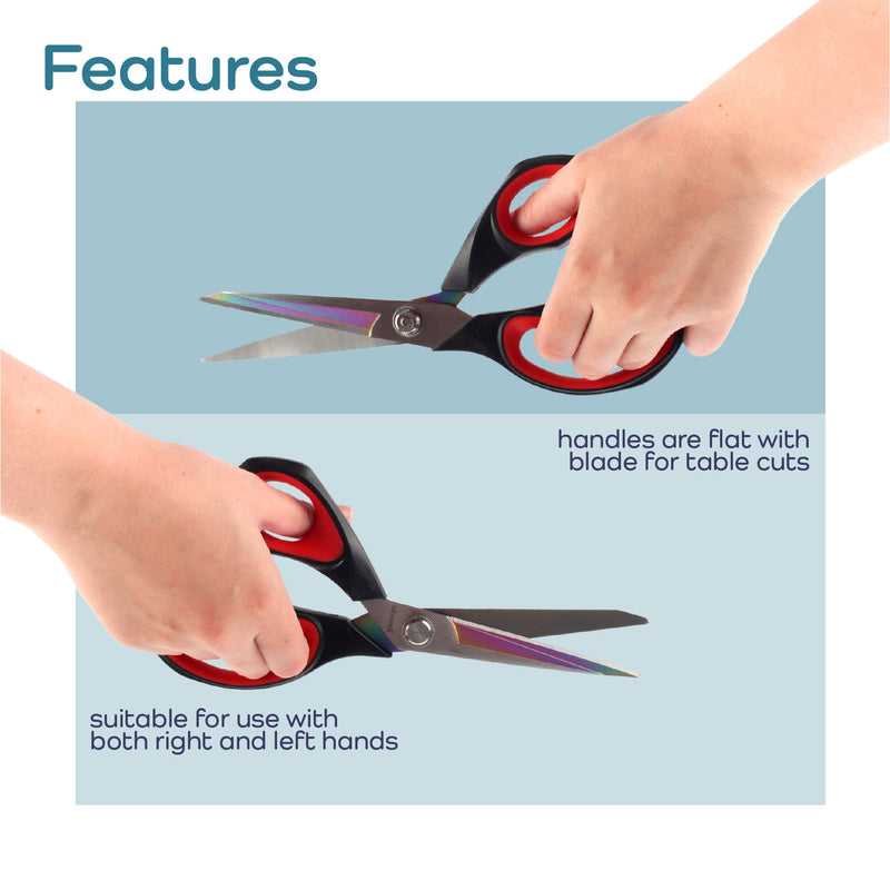 fabric scissors hand features