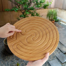 bamboo finger labyrinth 7 circuit cretan style 12.5 inch lifestyle image