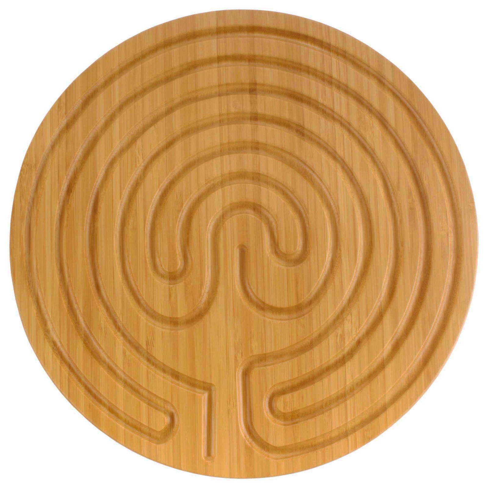 Bamboo Finger Labyrinth 12.5" Cretan Style 7 Circuit