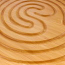 Bamboo Finger Labyrinth - 12.5" - 7 and 11 Circuit Cretan and Chartres Style