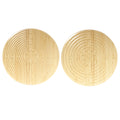 bamboo finger labyrinth 12.5" double sided chartres style natural