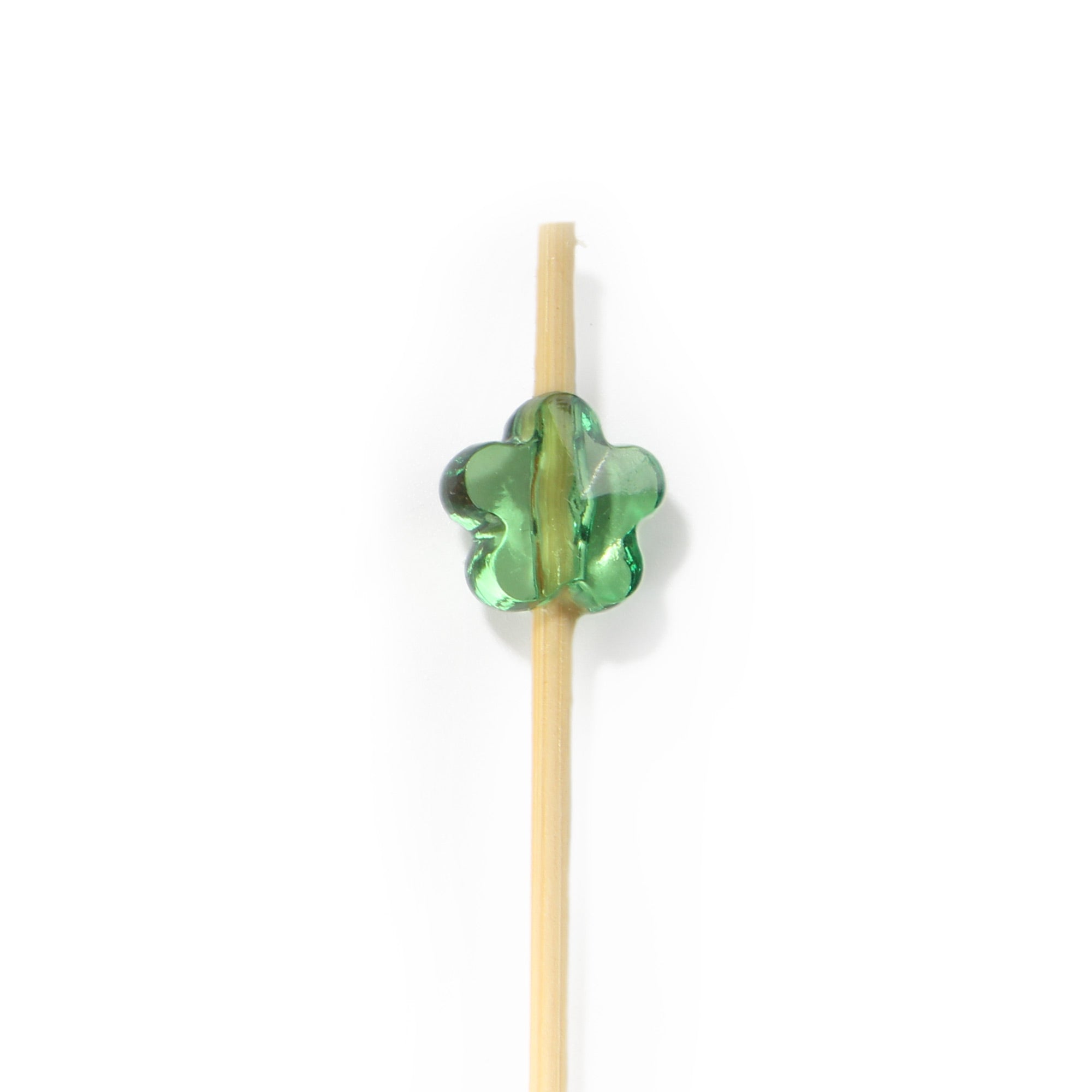 Acrylic Flower Bamboo Food Picks
