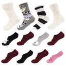 Women's Fuzzy Socks Assortments: 12 Pairs