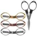 4 colors of folding scissors