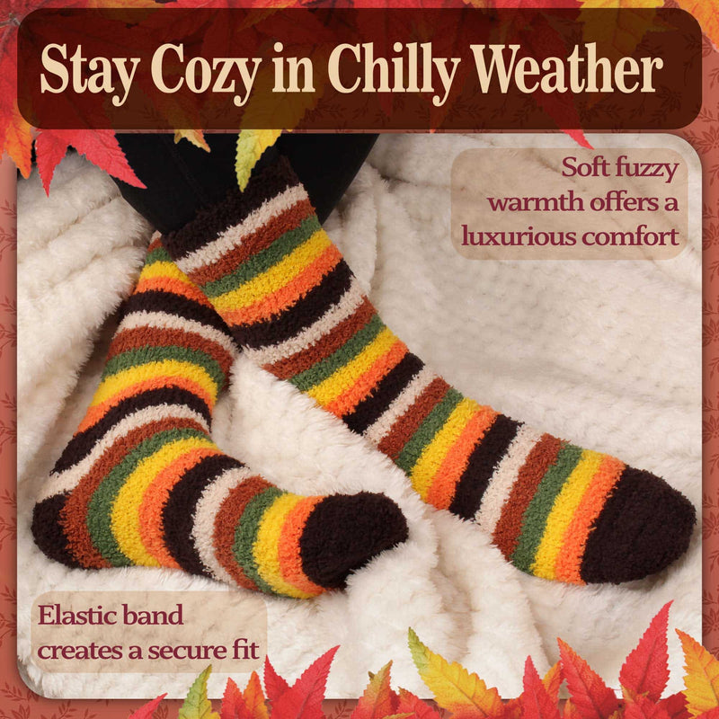 women's soft and cozy fuzzy home socks 5 pair information