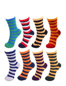 Assorted Fuzzy Stripe Solid Non-Slip Home Socks