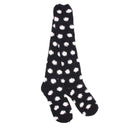 Women's Fuzzy Patterned Knee High Socks