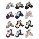 rabbit pompom fuzzy slippers socks