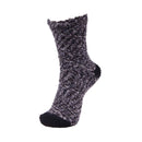 Women's Fuzzy Striped Knobby Socks