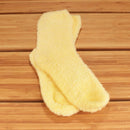 These socks are dyed to look as soft as they feel. The super soft pastels look and feel great on your feet