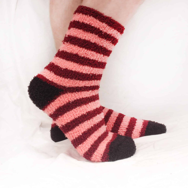 Super soft and warm. These make the perfect sock for those who want to warm their feet in style.