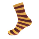 Team Spirit Striped Fuzzy Socks