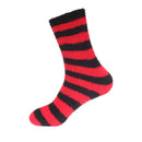 Team Spirit Striped Fuzzy Socks