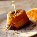 gluten free paddle pick orange chocolate cake dessert
