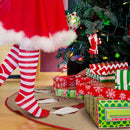 39" Round Christmas Tree Skirt Floor Base Cover prevents tree sap from getting on your floor