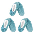 Women's Soft Touch Slippers: 3 Pairs
