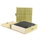 Bamboo Charcoal Odor Absorber Bag in Decorative 6.5" x 6.25" x 1.75" Box