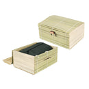 Bamboo Charcoal Odor Absorber Bag in Decorative 6.25" x 4.75" x 3" Box