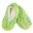 Women's Tie-Dye Fuzzy Slippers: Singles