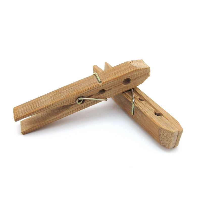 Bamboo Carbonized Clothes Pin