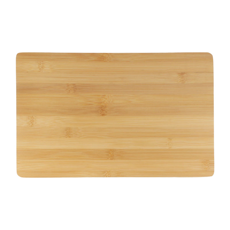 carbonized horizontal cut bamboo cutting board 
