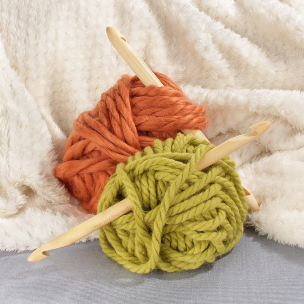 Coopay 12 PCS Tunisian Crochet Hooks, Carbonized Bamboo Crochet Hook Set  Long Afghan Crochet Needles for Crocheting, 3.0 mm(D)-10.0 mm(N), Knitting  