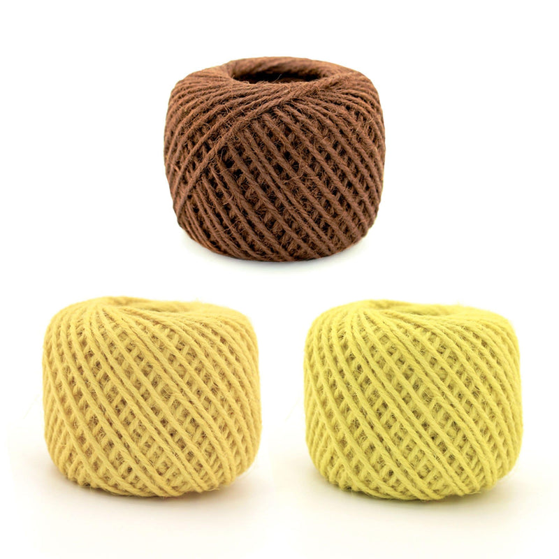 Shades of Yellow Twine